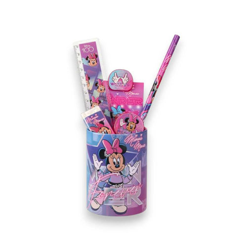 Picture of STATIONERY SET IN PENCIL HOLDER MINNIE MOUSE